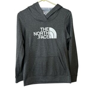 The North Face Pullover Gray Kangaroo Pocket Hoodie